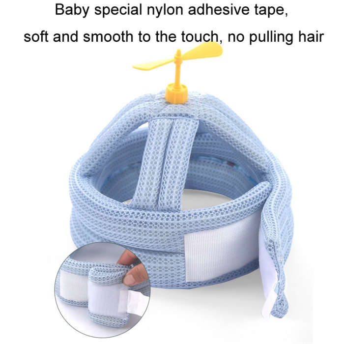 Bamboo Dragonfly Baby Toddler Anti-fall Pillow Protection Pad, Color: Blue