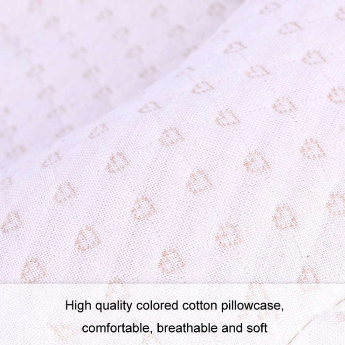0-1 Year Old Baby Pillow Anti-Head Deflection Shaped Children Pillow, Style: Bear Latex Filling