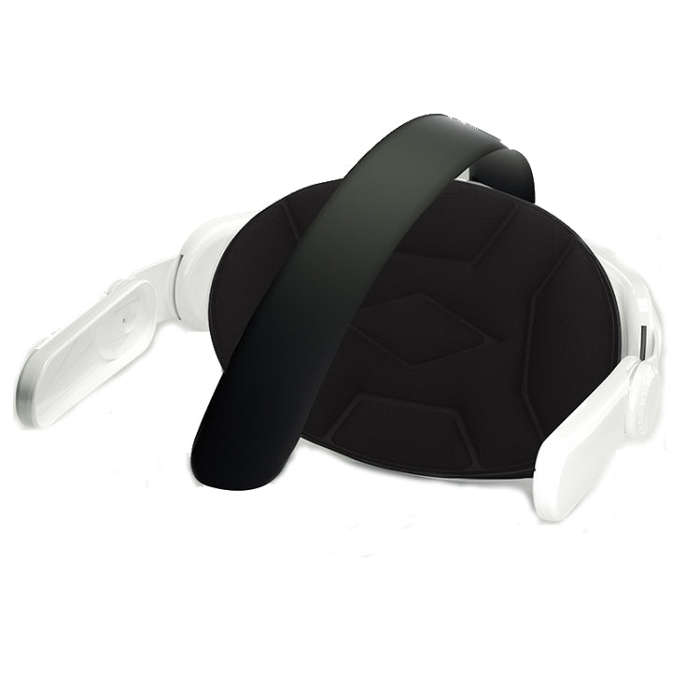 For Quest 3 VR  iplay Head Strap Reduce Pressure Adjustable Headband(White)
