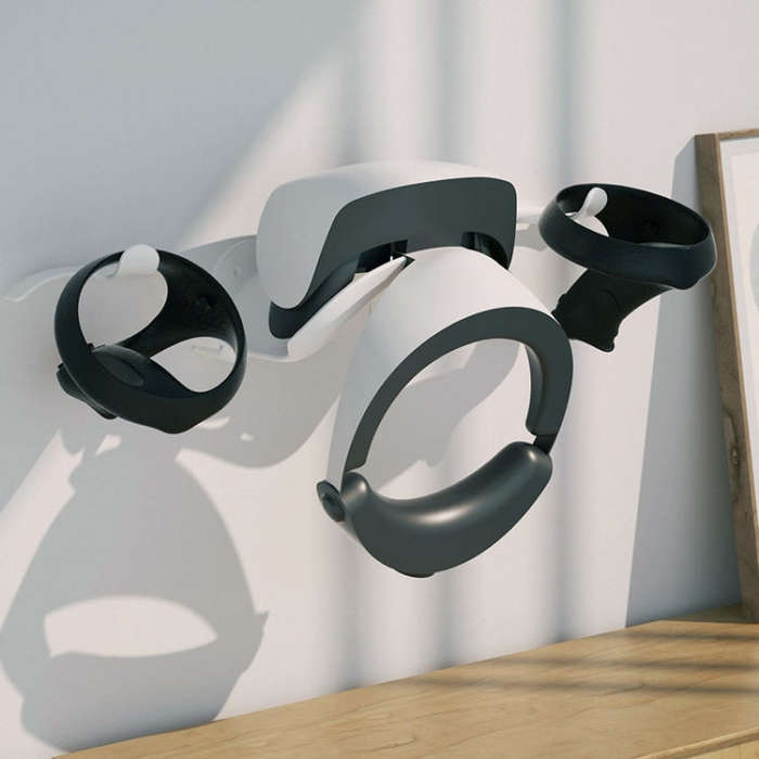 iplay Universal VR Wall-mounted Storage Bracket  For Quest 3/2 Pico 4/3 PS5 VR(White)