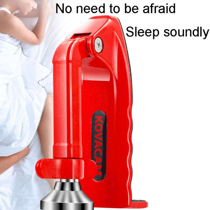 Metal Lever Door Stopper Hotel Travel Home Burglar Door Stopper, Model: Door Stopper