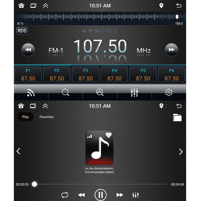 For BYD F3 7 inch Car Android Navigation Bluetooth FM Radio, Memory: 2+32G