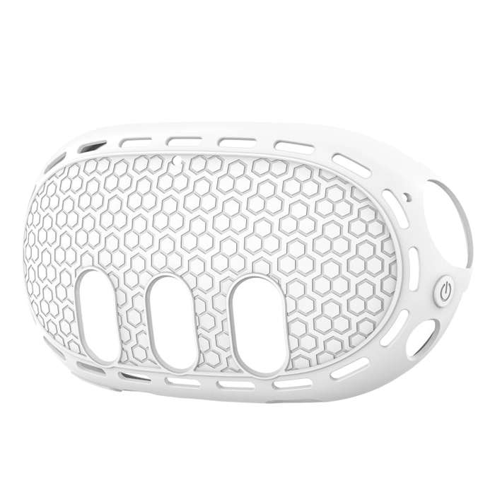 For Quest 3 VR Host Silicone Protective Case Smart Device Accessories(White)