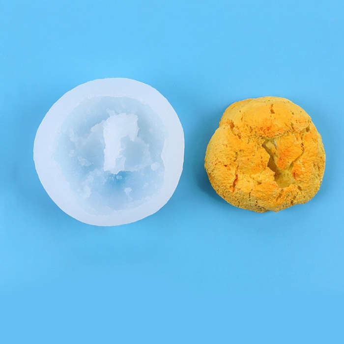 DIY Simulation Bread Silicone Mold Aromatherapy Candle Chocolate Mold, Model: 50-3210