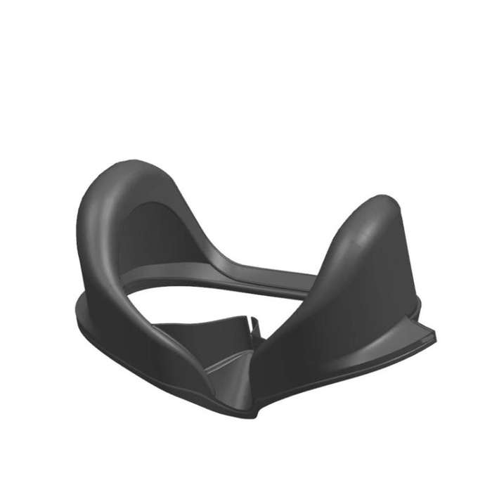 For Quest Pro Eye Mask Light-blocking Magnetic Replacement Silicone Eye Cover VR Accessories(Black)