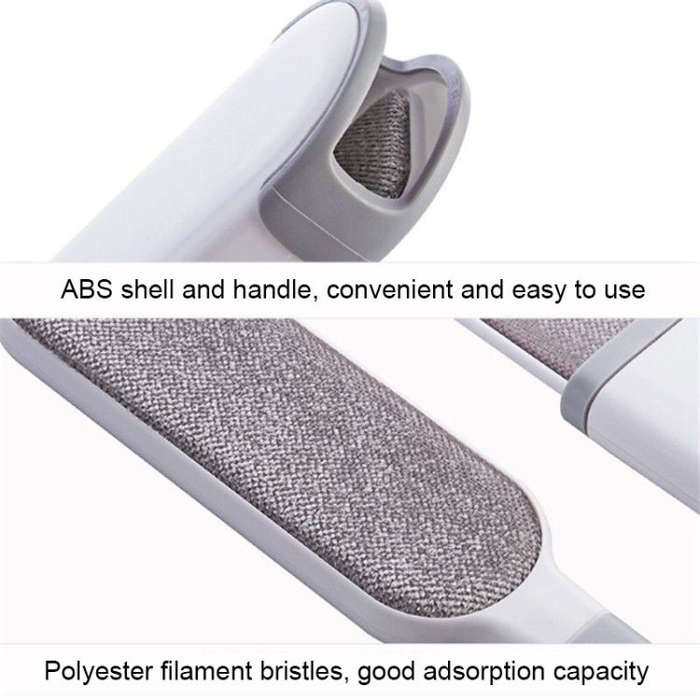 Clothes Sofa Dust Remover Household No-wash Double-sided Electrostatic Hair Removal Brush, Color:...