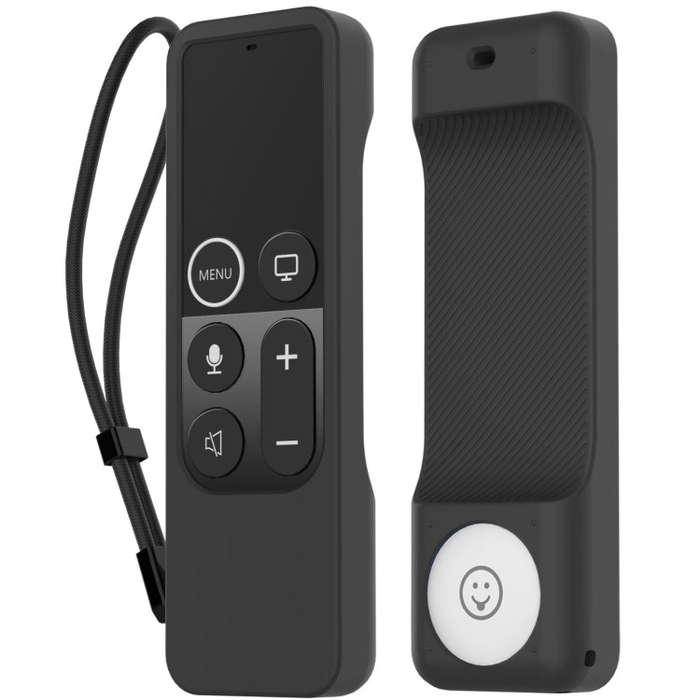 For Apple TV HD / 4K+AirTag AhaStyle PT157 Remote Control Tracker 2 In 1 Silicone Protective Cove...