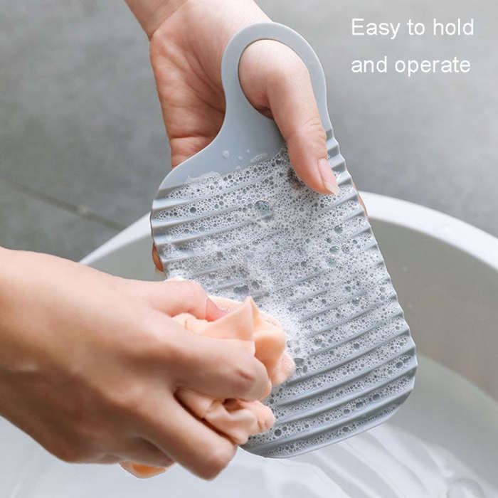 Foldable Soft Silicone Laundry Board for Home Use(Green)