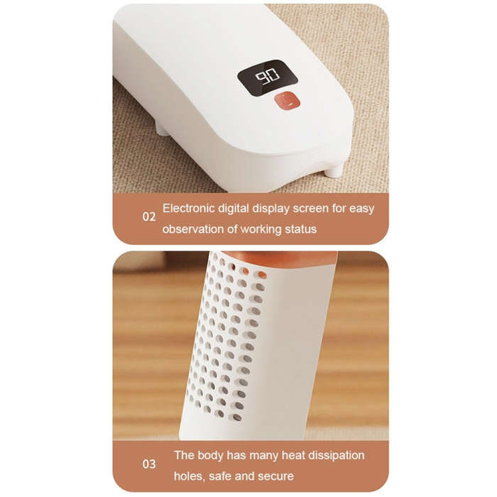 YM-102 Smart Timing UV Purple Light Sterilization Deodorization Dryer Portable Shoe Dryer(EU Plug)