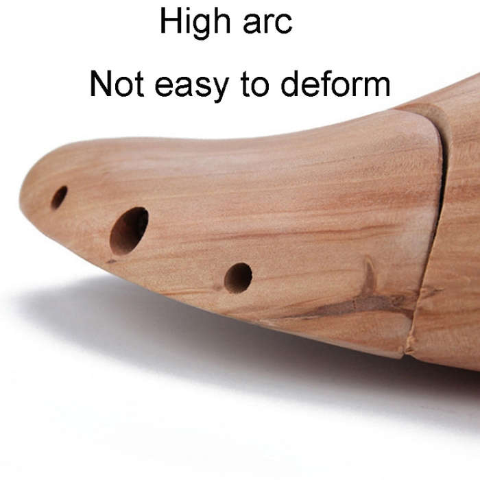 1pair Dutchwood Shoe Stretcher Expander Adjustable Anti-Wrinkle Shoe Last, Size: 41/42