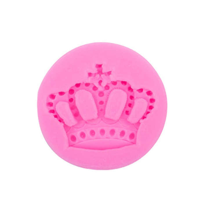 Crown Shape Cake Decorating Mold DIY Chocolate Fondant Silicone Mold Clay Tools, Specification: 1...
