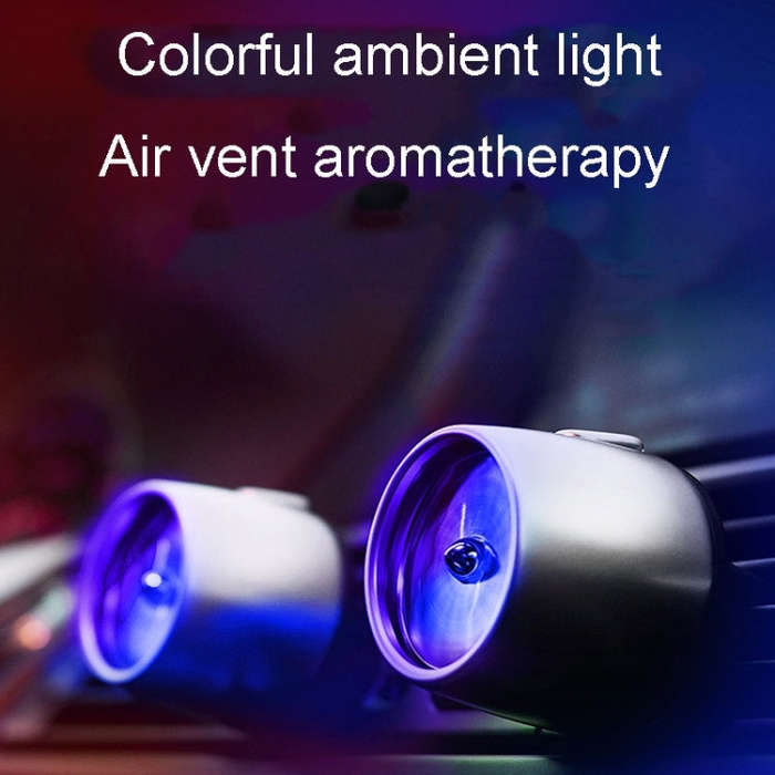 Car Fragrance Super Engine Car Air Conditioning Aroma Diffuser Outlet Ornament, Model: Gray Titan...