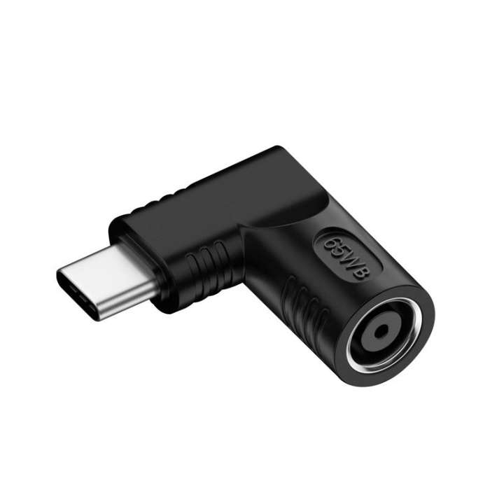 7.4x0.6mm B 65W Female To Type-C Male DC Power To PD Power Laptop Multifunction Adapter