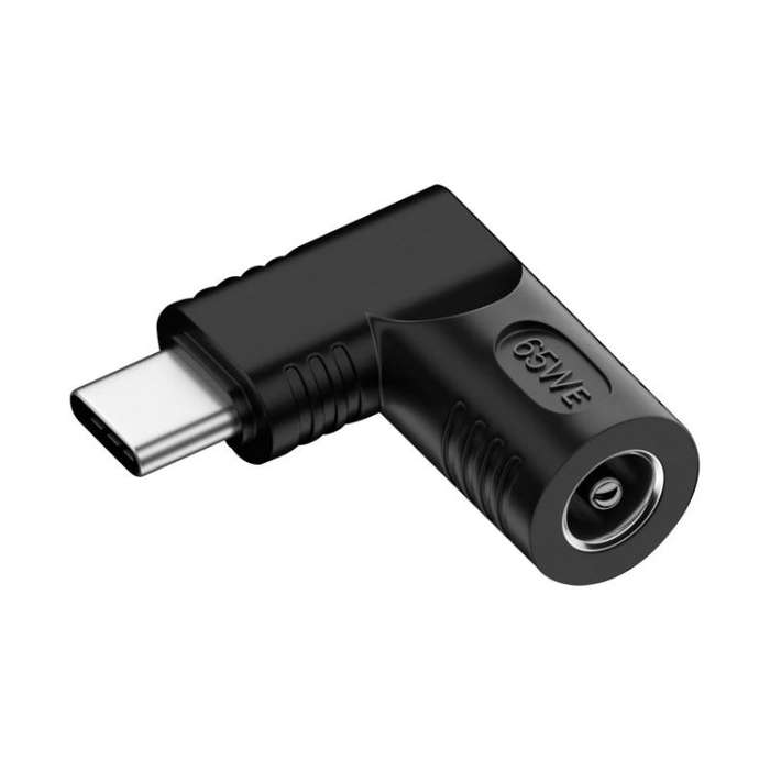 6.3x3.0mm E 65W Female To Type-C Male DC Power To PD Power Laptop Multifunction Adapter