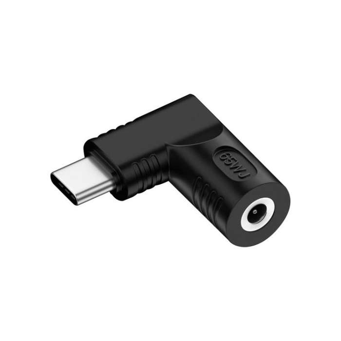 4.8x1.7mm J 65W Female To Type-C Male DC Power To PD Power Laptop Multifunction Adapter