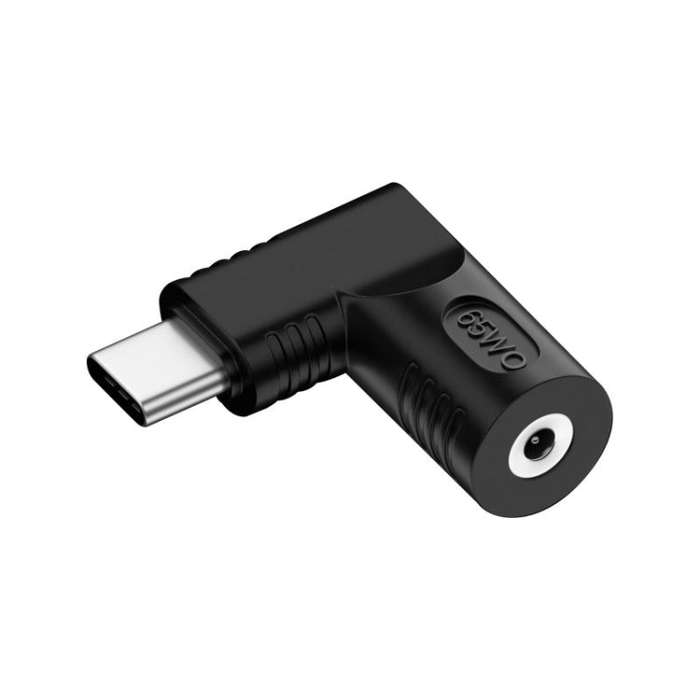 2.5x0.7mm O 65W Female To Type-C Male DC Power To PD Power Laptop Multifunction Adapter