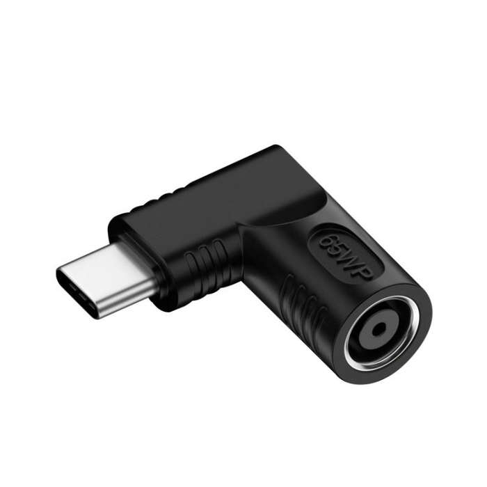 3.0x1.1mm P 65W Female To Type-C Male DC Power To PD Power Laptop Multifunction Adapter