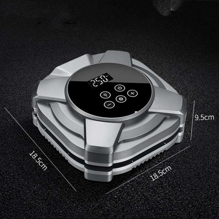 22 Cylinders Car Intelligent Digital Display Inflator Pump Portable Car Tire Pneumatic Engine(Black)
