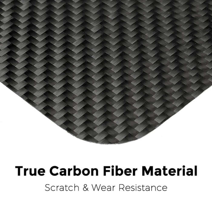 For Tesla Model 3 / Y Carbon Fiber Center Panel Protective Film Anti-Scratch Car Interior(Matte)