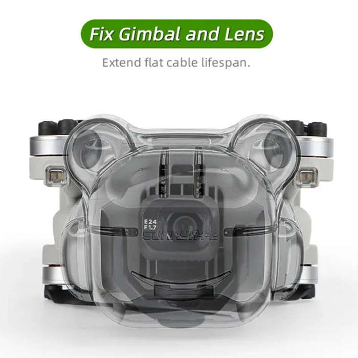 Sunnylife N4P-G710 For DJI Mini 4 Pro Integrated Gimbal Protector Camera Lens Cover Dust-proof Ca...