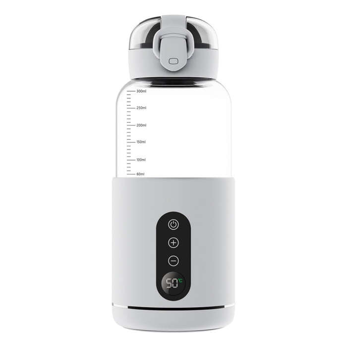 300ml Wireless Instant Water Warmer Electric Kettle for Baby Formula With 5200 mAh Battery Capaci...