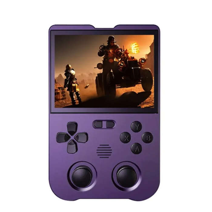 AMPOWN XU10 Handheld Game Console 3.5-Inch IPS Screen Linux System Portable Video Arcade 128G(Pur...