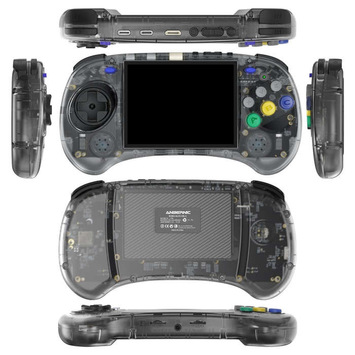 ANBERNIC RG ARC-S Handheld Game Console 4-Inch IPS Screen Linux System Portable Video Arcade 256G...