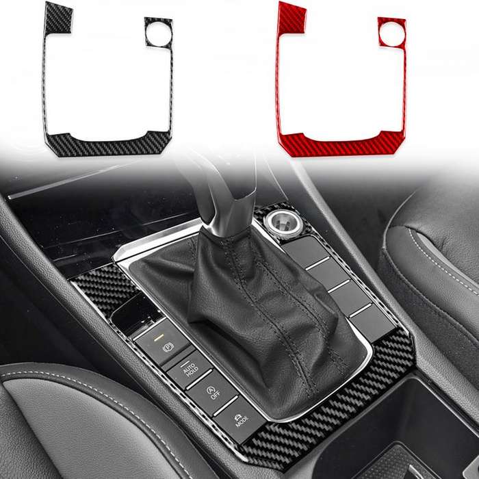 For Volkswagen Sagitar 2019-2023 A Model Left-Hand Drive Gear Panel Sticker(Black)