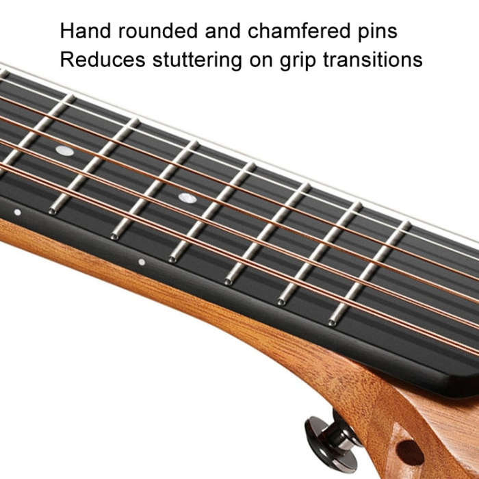 DONNER Smart Headless Silent Guitar Travel Portable Detachable Acoustic Guitar, Style: Mahogany S...