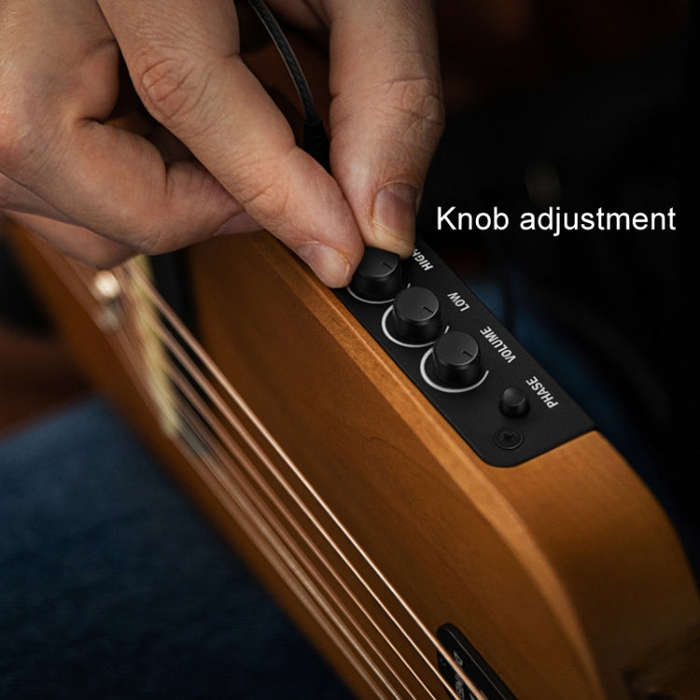 DONNER Smart Headless Silent Guitar Travel Portable Detachable Acoustic Guitar, Style: Maple Mode...