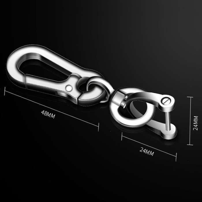Car Key Anti Lost Woven Lanyard Pendant Keychain Cell Phone Number Plate(8 Horseshoe Buckle+Hand ...