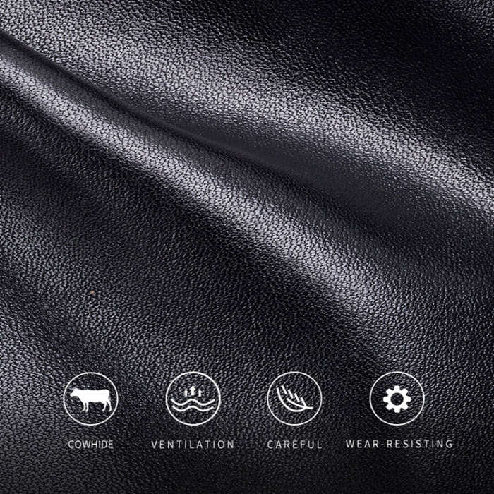 BULL CAPTAIN 0200 Large-capacity First-layer Cowhide Multi-card Slot Wallet RFID Anti-theft Card ...
