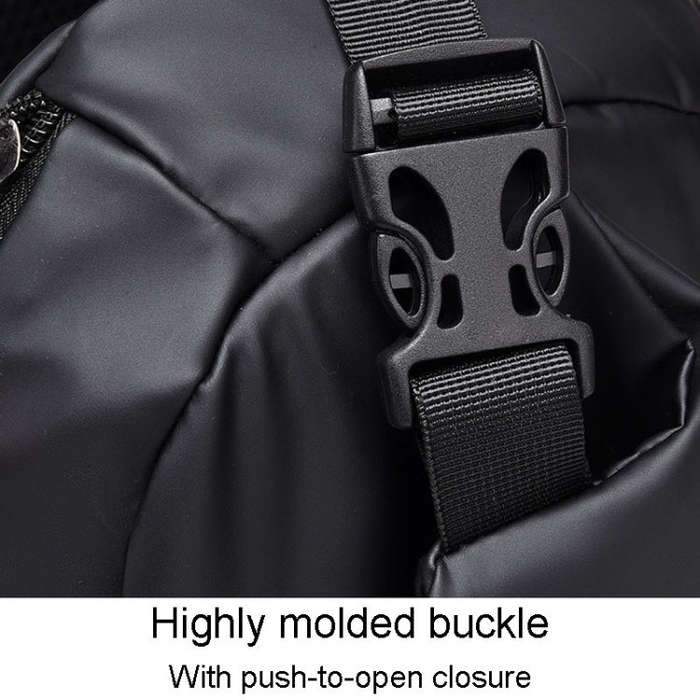 WEIXIER 6013 Casual Single-Shoulder Crossbody Packs Multifunctional Motorcycle Sports Chest Bag(B...