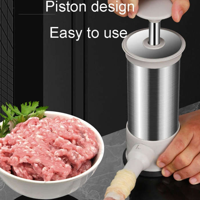 Kacheeg Home Kitchen Multifunctional Sausage Maker Bacon Shrimp Smoothie Making Tool, Model: Enem...