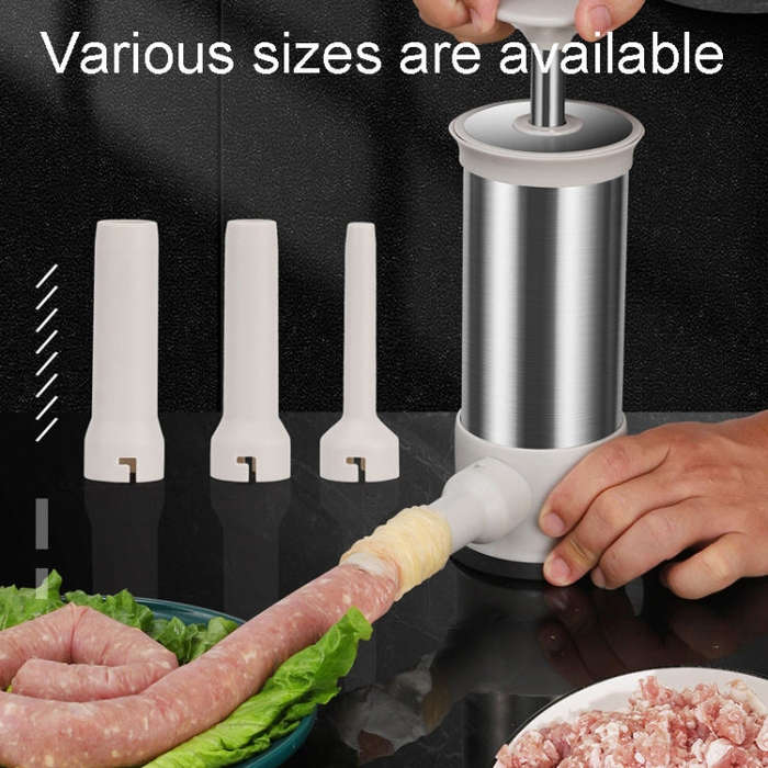 Kacheeg Home Kitchen Multifunctional Sausage Maker Bacon Shrimp Smoothie Making Tool, Model: Enem...