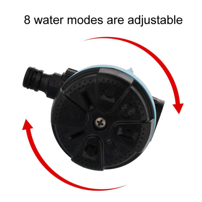 Ground-mounted Rotating Garden Irrigation Sprinkler Head Multi-stage Adjustable Sprinkler(Europea...