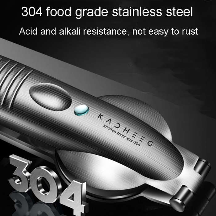 Kacheeg 304 Stainless Steel Chestnut Opener Cross Opening Chestnut Shelling Peeler With 2 Steel F...