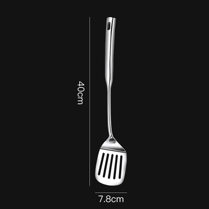 Kacheeg Household Stainless Steel Spatula Kitchenware Kitchen Cooking Tools, Style: Frying Spatula
