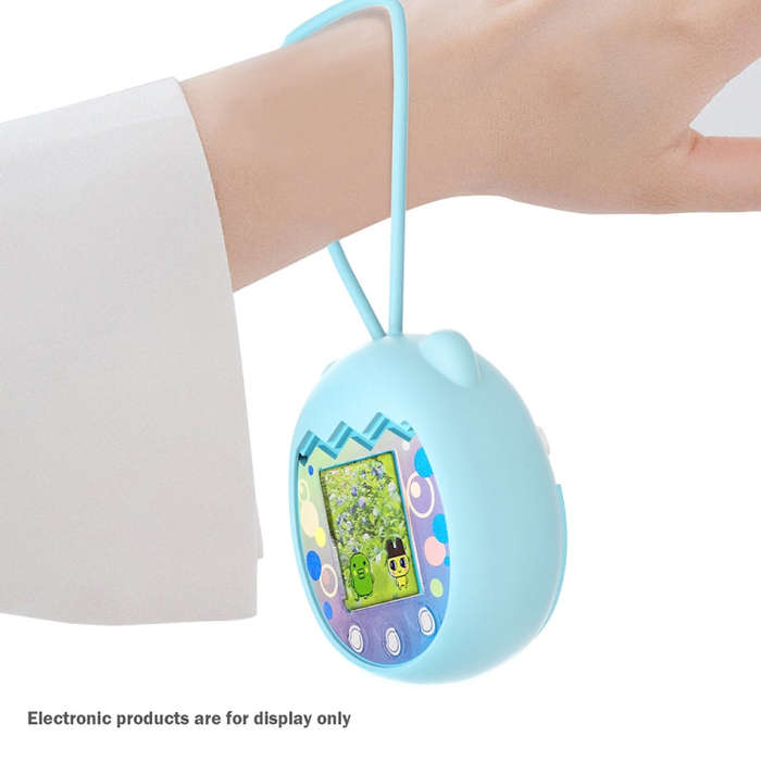 For Tamagotchi Pix Cartoon Electronic Pet Gaming Machine Silicone Protective Cover, Color: Purple