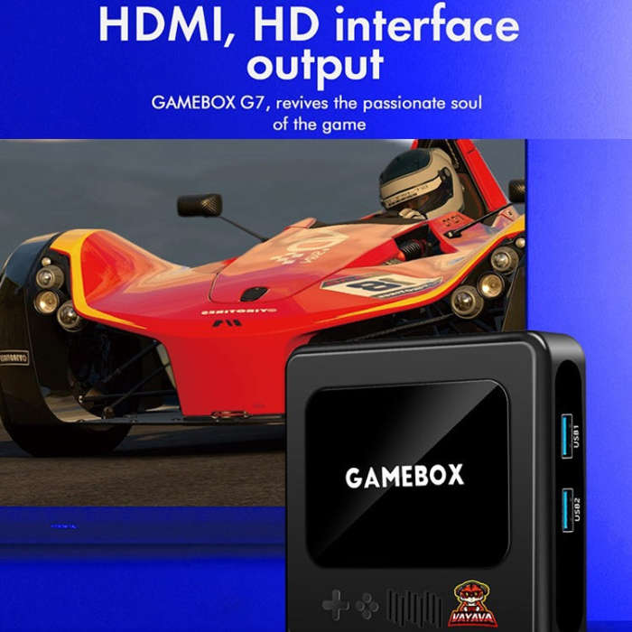 G10 GAMEBOX TV Box Dual System Wireless Android 3D Home 4K HD Game Console Support PS1 / PSP, Sty...