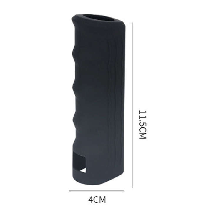 Automotive Universal Silicone Handbrake Handle Cover Brake Handle Decorative Protective Sleeve, S...