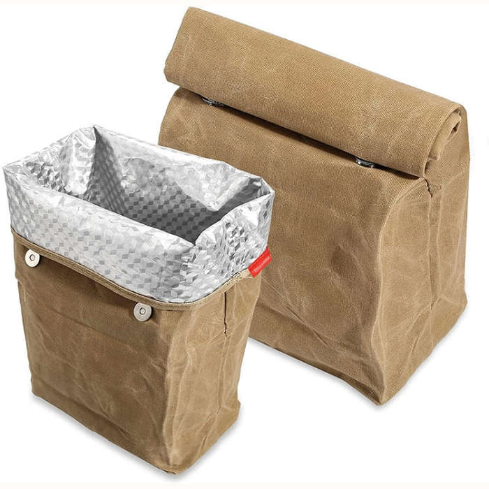 Waterproof Anti-Dirty Repeated Use Aluminum Foil Ice Bag Outdoor 8A Oil Wax Saurry Lunch Insulati...
