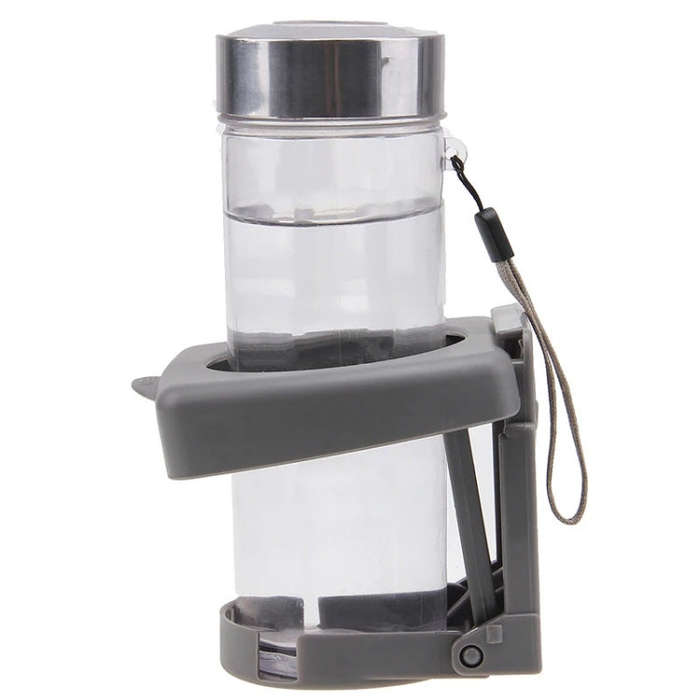 Car Air Vent Multifunctional Drink Holder Car Mug Stand Ashtray Rack(Gray)