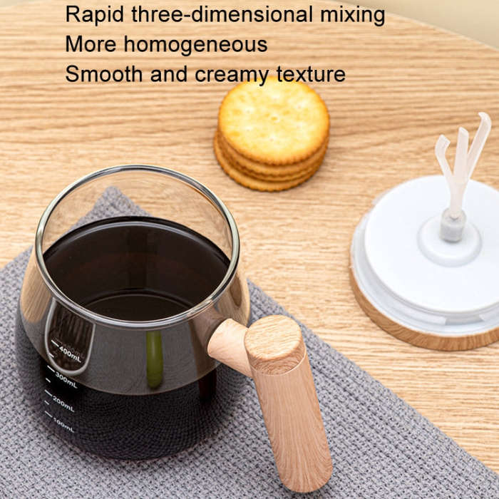 400ml Automatic Stirring Mug Maple Electric Coffee Cup, Style: Rechargeable Colorful Cup