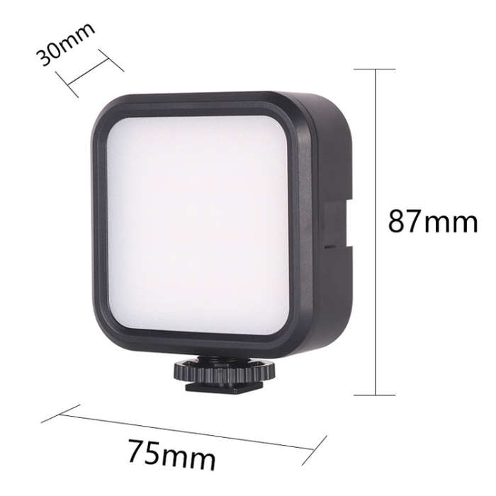 Portable Phone Desktop Live Fill Light Mini Pocket Light Shooting Camera Fill Lamp, Style: Flagsh...