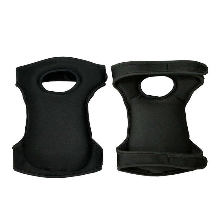 46x23cm Outdoor Garden Pruning Kneeling Mat Anti-Scratch Knee Pads(Black)