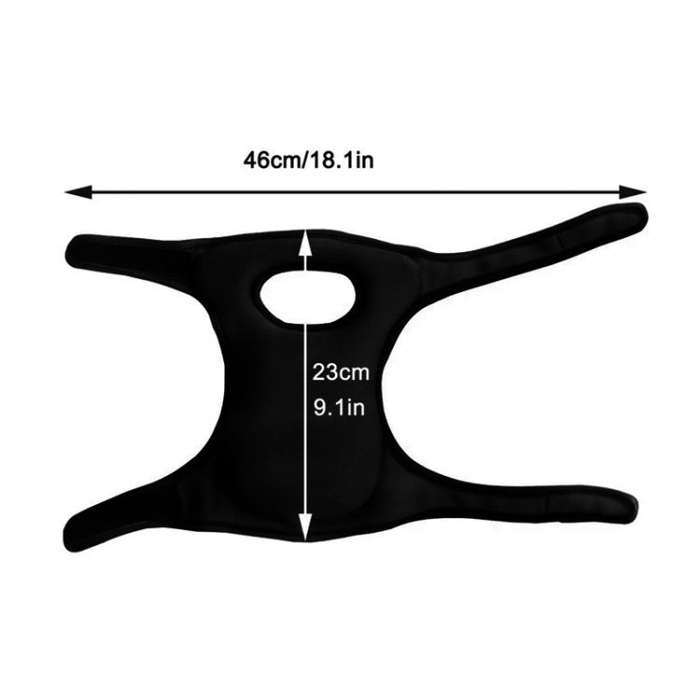 46x23cm Outdoor Garden Pruning Kneeling Mat Anti-Scratch Knee Pads(Black)