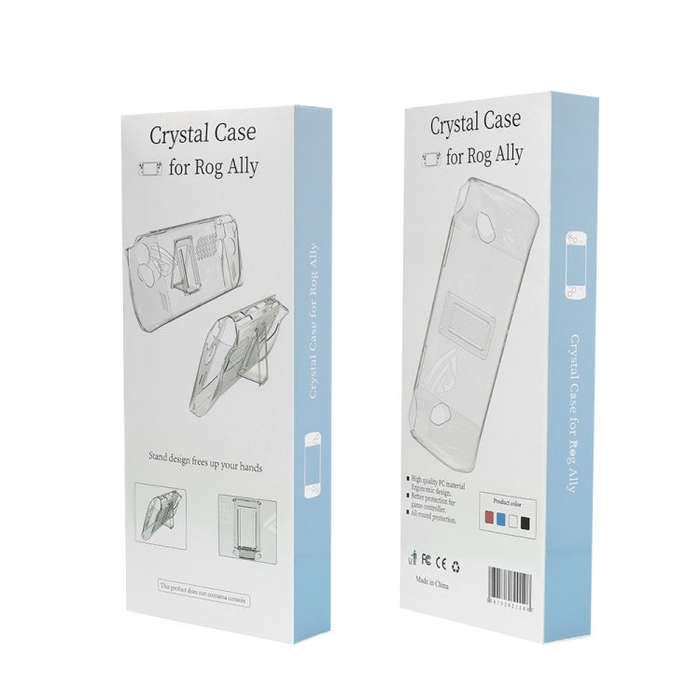 For ASUS ROG Ally Pocket Console Protective Case Transparent Crystal Case TPU Protective Case Acc...