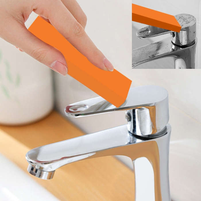 Stainless Steel Cleaning Eraser Household Kitchen Descale Water Rust Removal Stain Removal Cleani...
