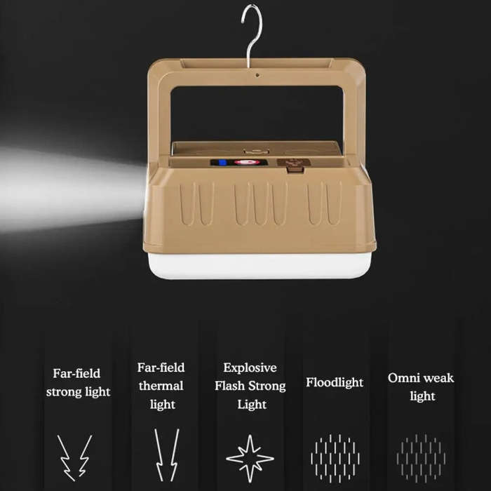 Outdoor Camping Tent Lamp USB Rechargeable LED Long Life Camping Lights